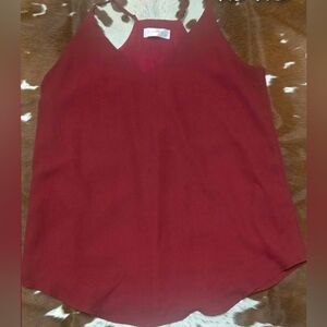 Stylish Burgundy Camisole Top